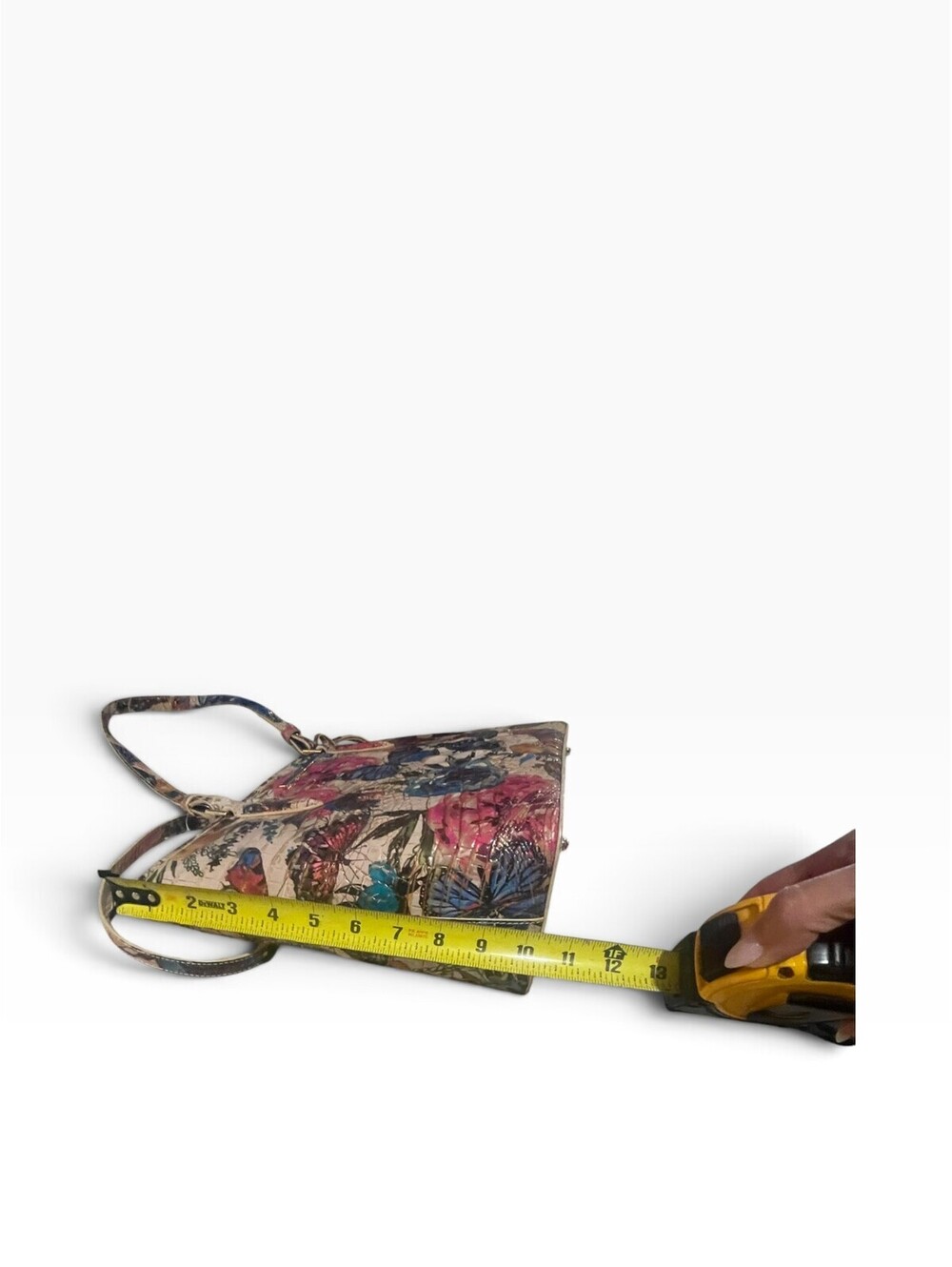 Brahmin Medium Asher Tote Butterfly Bag - Picture 8 of 13